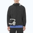 Férfi szélálló dzseki Salomon Outwind Full Zip mélyfekete