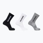 Zokni Salomon Everyday Lite Crew 3 pack black/white/frost gray