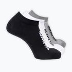 Zokni Salomon Everyday Lite Low 3 pairs black/white/frost gray