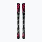 Gyermek lesikló sílécek + kötések Salomon QST Jr Black S + C5 GW black/neon punch
