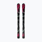 Gyermek lesikló sílécek + kötések Salomon QST Jr Black M + C5 GW black/neon punch