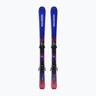 Gyermek lesikló sílécek + kötések Salomon Equipe Jr S + C5 GW race blue/equipe red