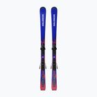Gyermek lesikló sílécek + kötések Salomon Equipe MT JR + L6 GW race blue/equipe red