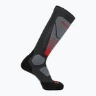 Sízokni Salomon S/Pro Anthracite/Medium Grey/Fiery Red