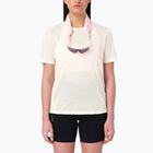 Női futó póló Salomon Shakeout Core GFX SS Tee whisper white/pink frosting
