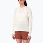 Női hosszú ujjú póló futáshoz Salomon Shakeout Core Tee GFX LS whisper white/pink frosting