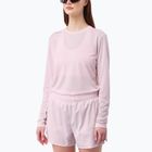 Női hosszú ujjú póló futáshoz Salomon Shakeout Core LS Tee icy pink