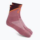 Zokni Salomon Pulse Ankle dusky orchid/huckleberry/dragon fire