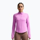 Női futófelső Nike Swift Dri-FIT UV 1/4-Zip light magenta