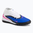 Férfi focicipő Nike Phantom 6 High Academy TF Racer Blue/White/Pink Blast
