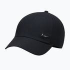 Baseballsapka Nike Dri-Fit Club Unstructured Metal Swoosh 2026 black/metallic silver
