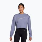 Női edzőpulóver Nike Pro Dri-Fit Crew Neck iron purple/metallic silver/white