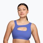 Sportmelltartó Nike Zenvy Light-Support Lightly Lined sapphire/white