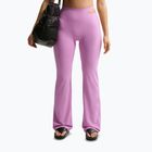 Női edzőnadrág Nike Zenvy High-Waisted Flared light magenta/white
