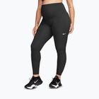 Női edzőleggings Nike One Maternity High-Waisted 7/8 black/white