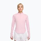 Női futó hosszú ujjú Nike Tempo Swoosh Run Dri-Fit 1/4-Zip pink foam/white