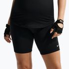 Női rövidnadrág Nike One Maternity High-Waisted 8" black/white