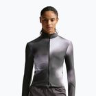 Női futó pulóver Nike Swift Dri-Fit Full Zip Mid-Layer dark smoke grey/light smoke grey