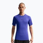 Férfi edzőpóló Nike Pro Dri-Fit Tight Fitness persian violet/black