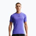 Férfi edzőpóló Nike Pro Training Dri-Fit persian violet/black