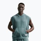 Férfi edzőfelső Nike Athletic Club Dri-Fit Sleeveless Hoodie mineral slate/mineral slate