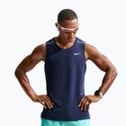 Férfi futópóló Nike Miler Dri-Fit midnight navy