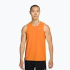 Férfi futópóló Nike Miler Dri-Fit total orange