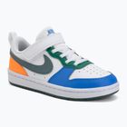 Gyerekcipők Nike Court Borough Low Recraft white/malachite/mineral slate