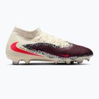 Férfi futballcipő Nike United Phantom 6 High Academy MG burgundy crush/fossil/university red
