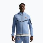 Férfi pulóver Nike England Tech Fleece Windrunner Full Zip work blue/white