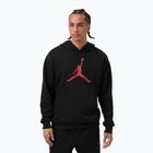 Férfi kapucnis pulóver Nike Jordan Pullover Hoodie black/gym red