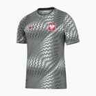 Férfi focimez Nike Dri-Fit Poland Pre-Match 2026 pure platinum/cool grey