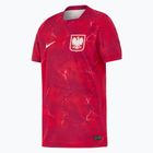 Gyerek focimez Nike Dri-Fit Poland Stadium Away 2026 noble red/sport red