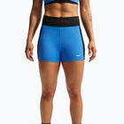 Női edzőshort Nike Pro Sculpt Dri-Fit High-Waisted Biker 5" light photo blue/black/white