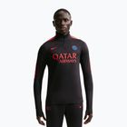 Férfi futball pulóver Nike Paris Saint-Germain Strike Dri-Fit Soccer Knit Drill Top black/global red/global red