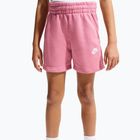 Nike Sportswear Club Fleece gyerek rövidnadrág peony/peony/white