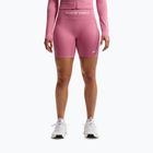 Női edzősort Nike Pro Seamless High Waisted Biker 5" peony/white