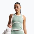 Női edzőpóló Nike One Dri-Fit steam/white/white