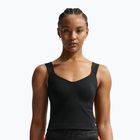 Női edzőpóló Nike Pro Sculpt Medium Support Padded Tank black/white