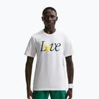 Férfi teniszpóló Nike Court Love white