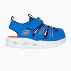 SKECHERS S-Lights Sola Glow kék/lime gyermek szandálok