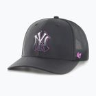 47 Brand New York Yankees Volcanic Trucker baseball sapka fekete
