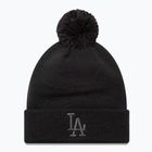 Női téli sapka New Era Metallic Bobble Los Angeles Dodger fekete