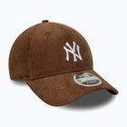 New Era Cord 9Forty Mcrown New York Yankees sötét vörösesbarna/sötét őszi baseballsapka