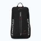 Padel hátizsák HEAD Coello Tour Padel Backpack 25 l black
