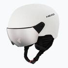 Gyerek sísisak HEAD Yuki Visor Jr marshmallow/silver/red
