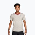 Férfi póló Nike Court Advantage light bone/tough red/black