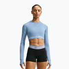 Női hosszú ujjú póló Nike Pro work blue/white