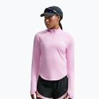 Női futópulóver Nike Tempo Dri-Fit 1/4 Zip pink rise