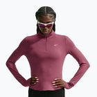 Női futópulóver Nike Swift Dri-FIT UV 1/4-Zip pink smoke